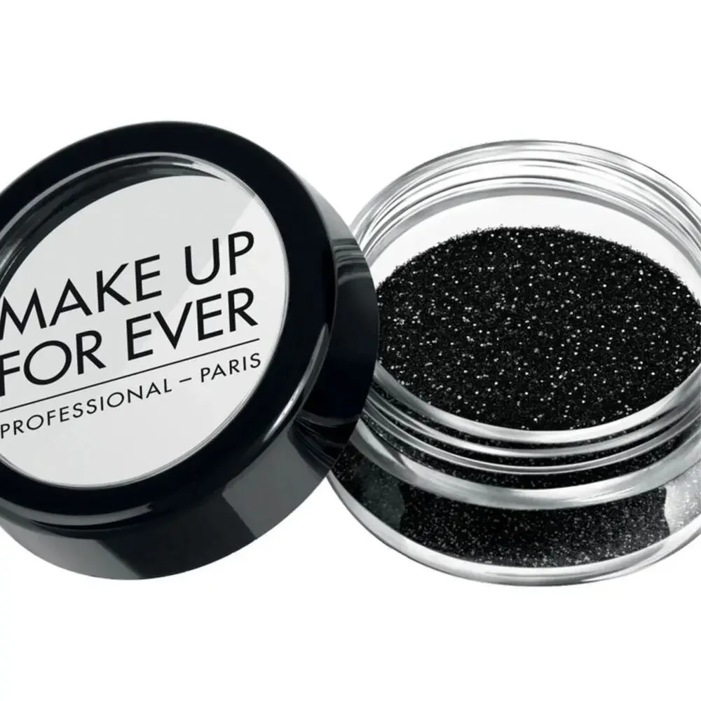 MAKE UP FOR EVER NWOT Glitters Sealed Shade #10 Black